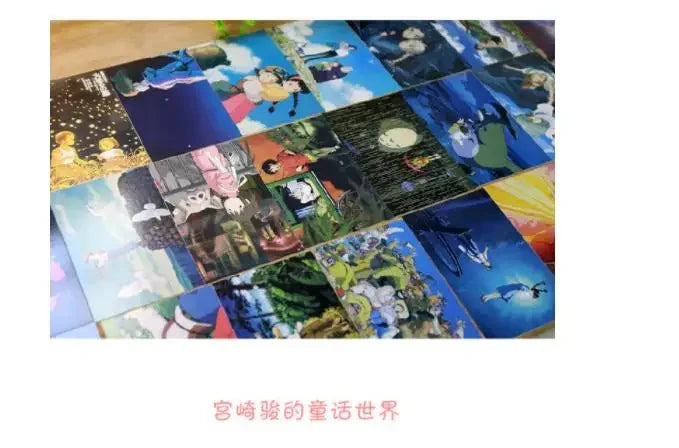 Boxed Illustrated Postcards, 30 Cards, 143 × 93 mm