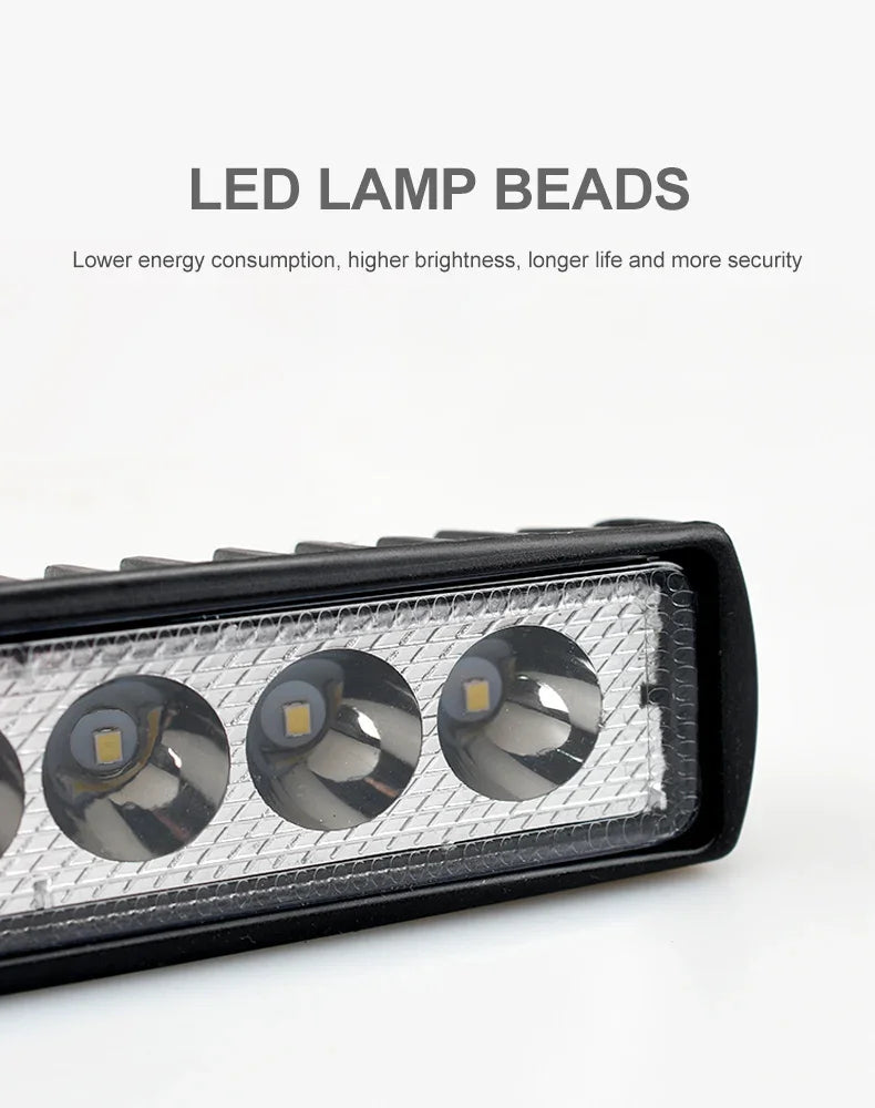 Six-LED Vehicle Work Light