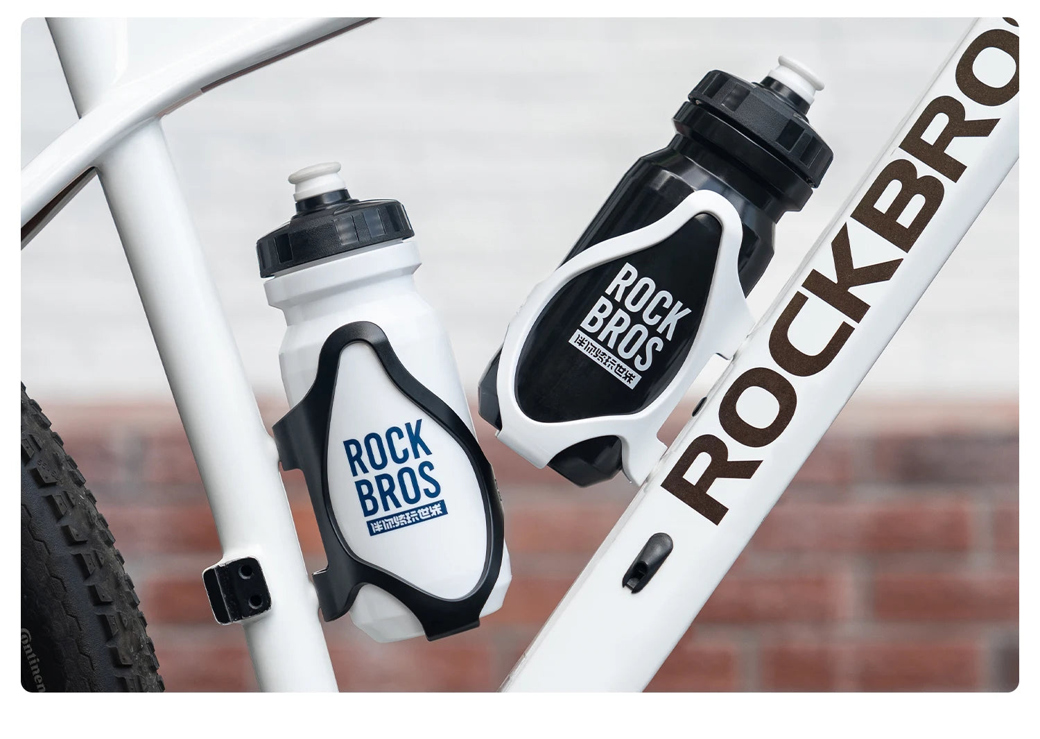 600ml Cycling Water Bottle with Bike Cage