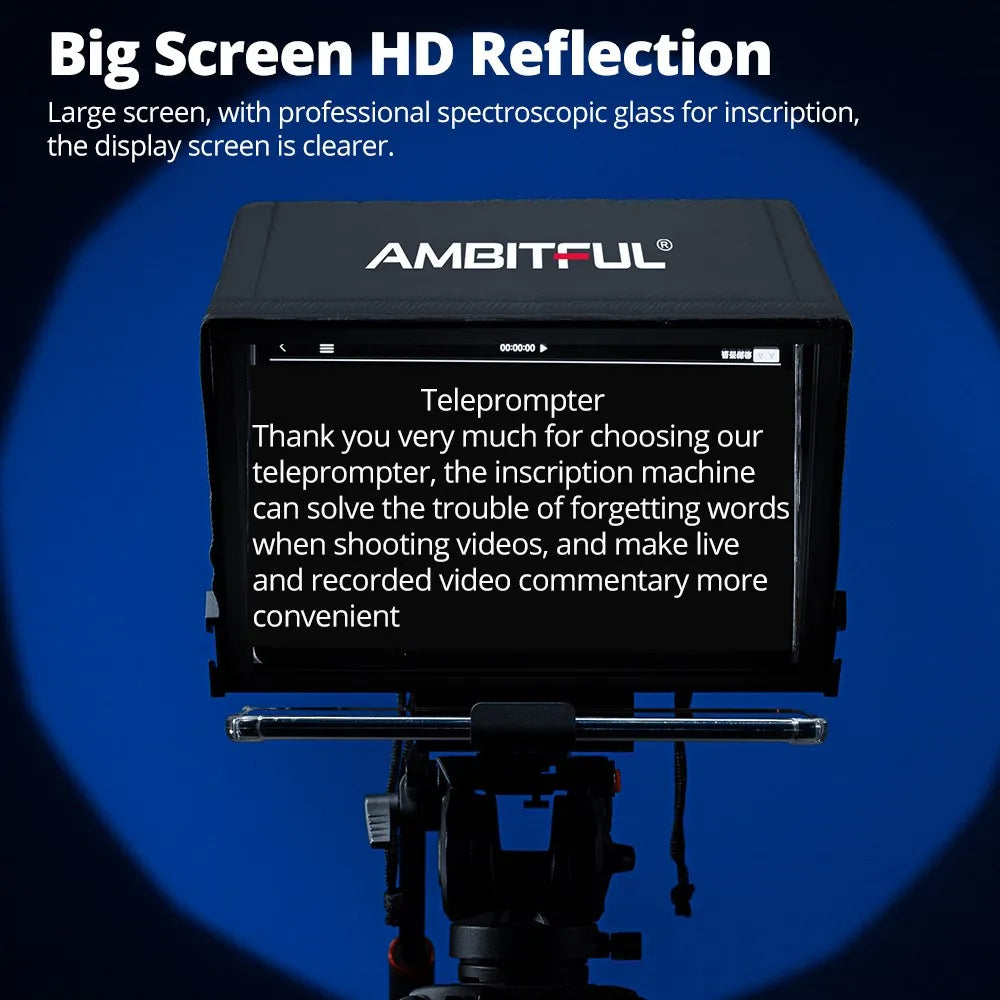 T14 Foldable Camera Teleprompter