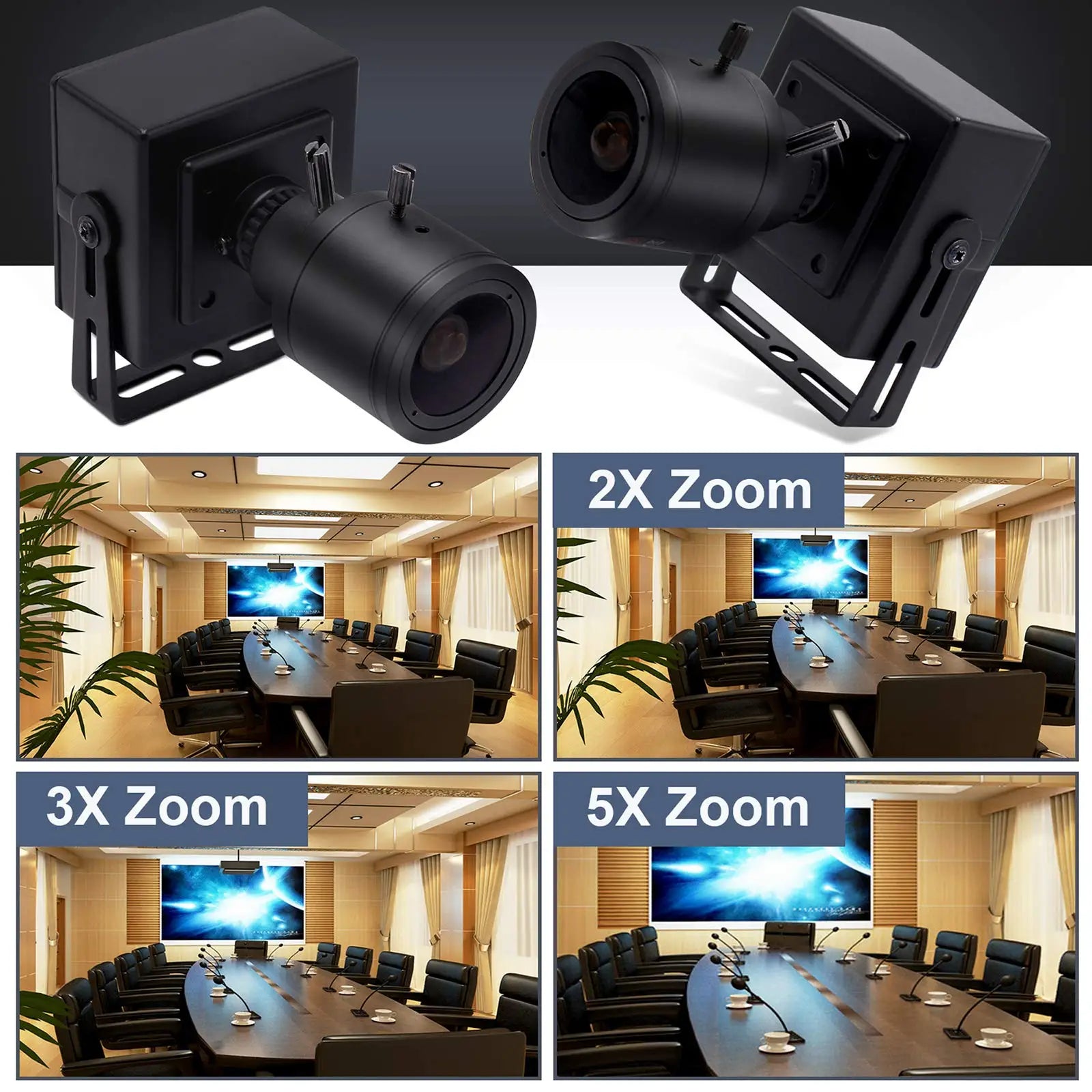 1080P High Speed USB Camera 260FPS 2MP Manual Zoom Webcam