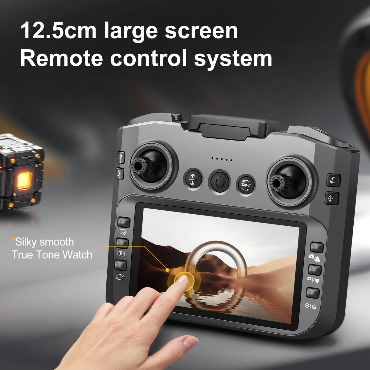 2026 New S156 Quadcopter Aircraft Drone 8K Professional Camera Drone 5G WIFI FPV 4.5 Inch Large Screen Remote Control RC Dron