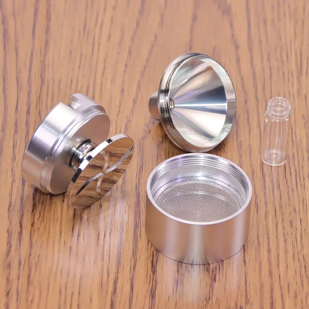 Hand-Operated Aluminium Spice Grinder, 44/56mm