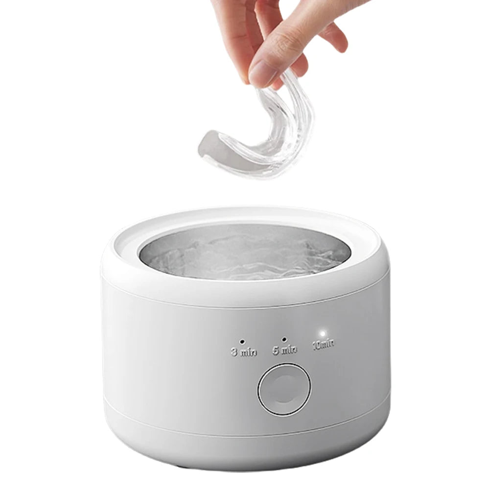 Ultrasonic Cleaner for Jewelry, Glasses & Dentures USB Rechargeable