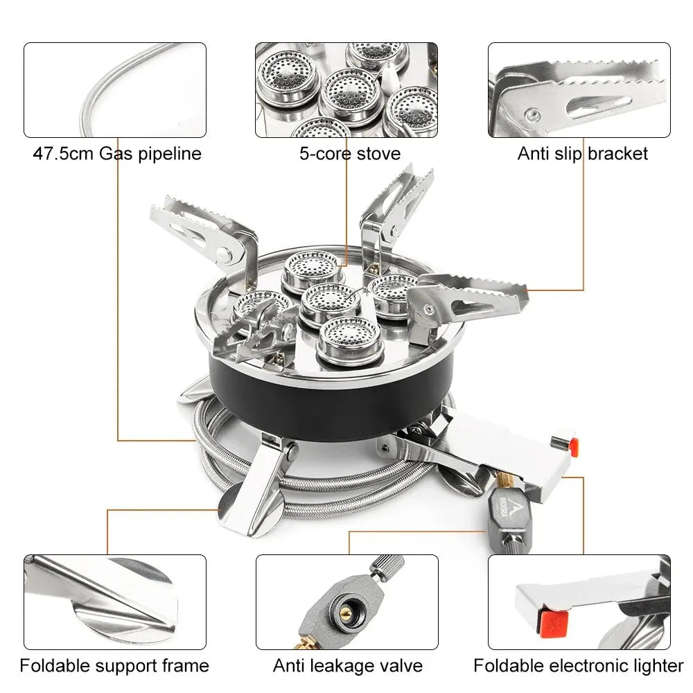 Portable Camping Gas Stove 8800W