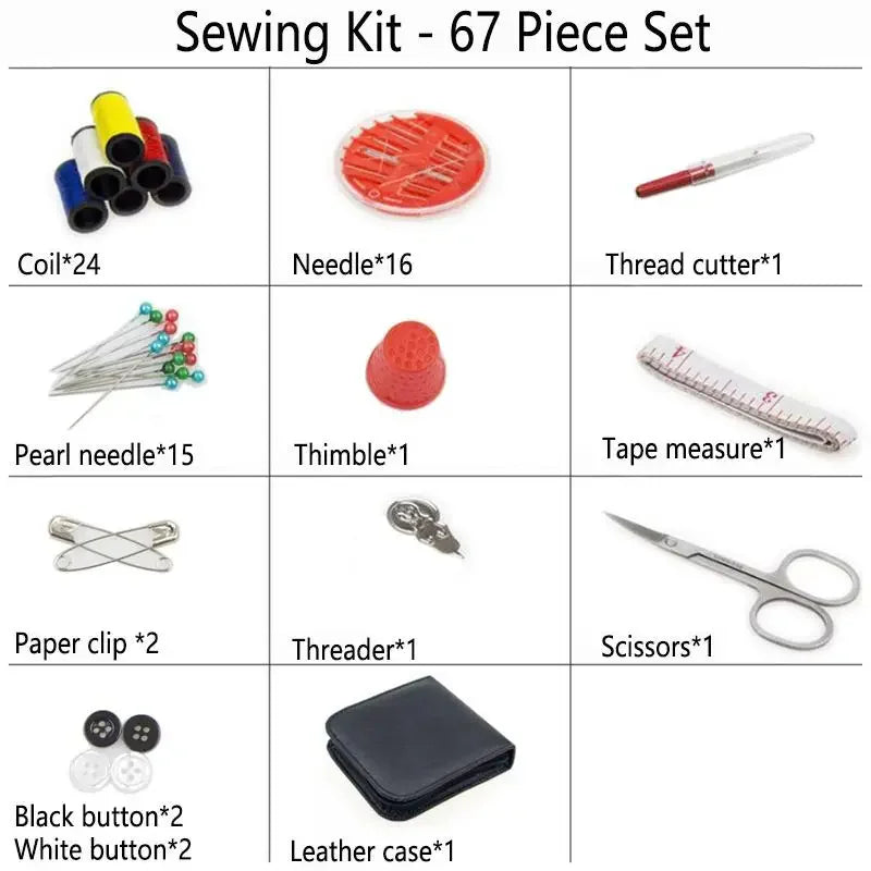 DIY Sewing Kit with Storage Box