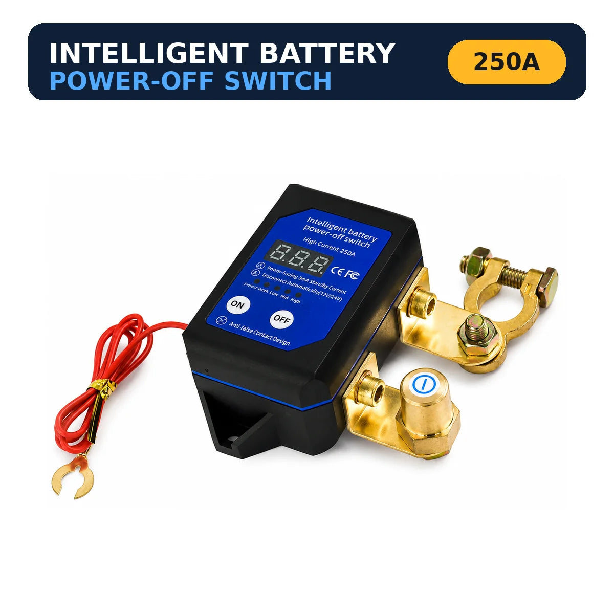 12/24V Remote Battery Disconnect Switch