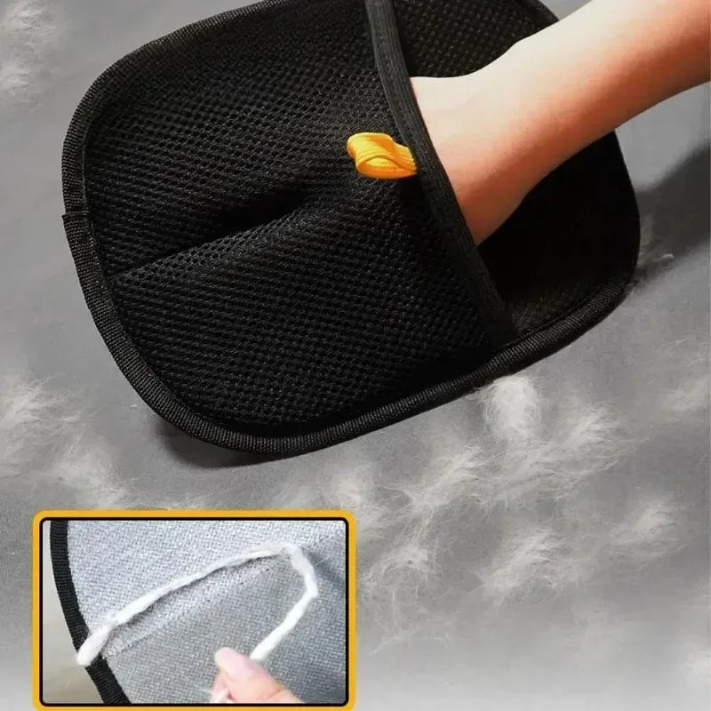 Efficient Pet Hair Cleaning Gloves Depilation Brushing Tools For Dog Cat Grooming Soft Brush Removes Hair From Sofa Carpet