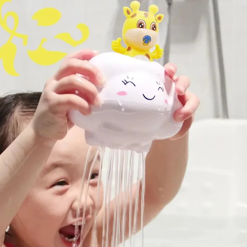 Water Spraying Cloud Bath Toy for Kids