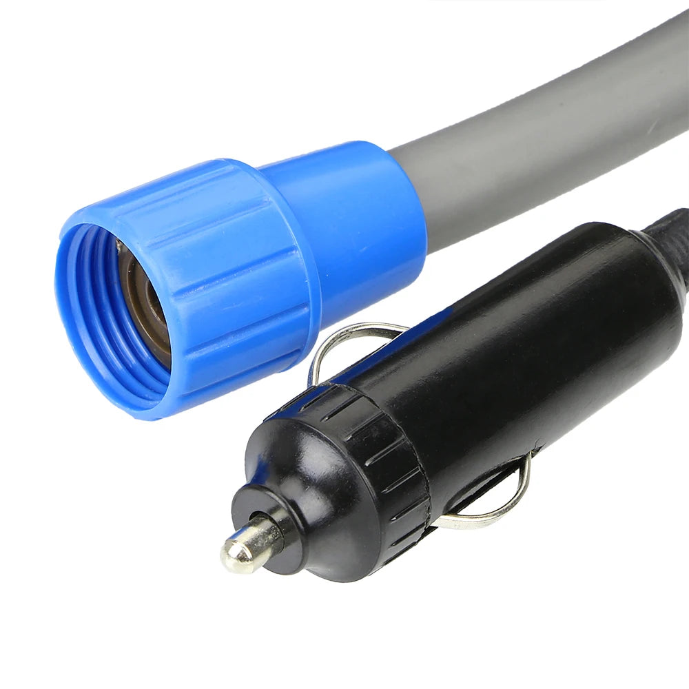 12V RV Caravan Shower With Pipe Pump Cigar Lighter Power Adapter Car Washer Outdoor Camping Travel Washing Nozzles Universal