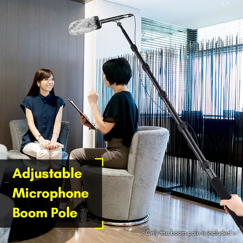 Telescopic Microphone Boom Pole - Section Options