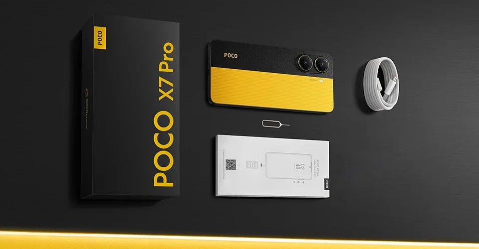 Global Version POCO X7 Pro Smartphone with 1.5K AMOLED & 50MP OIS Camera