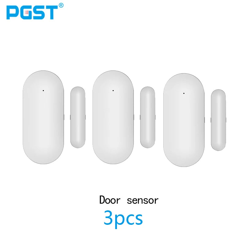 PGST home alarm system, door detector, outdoor solar alarm, door and window/motion sensor, 433MHz, GSM, wireless, anti-theft