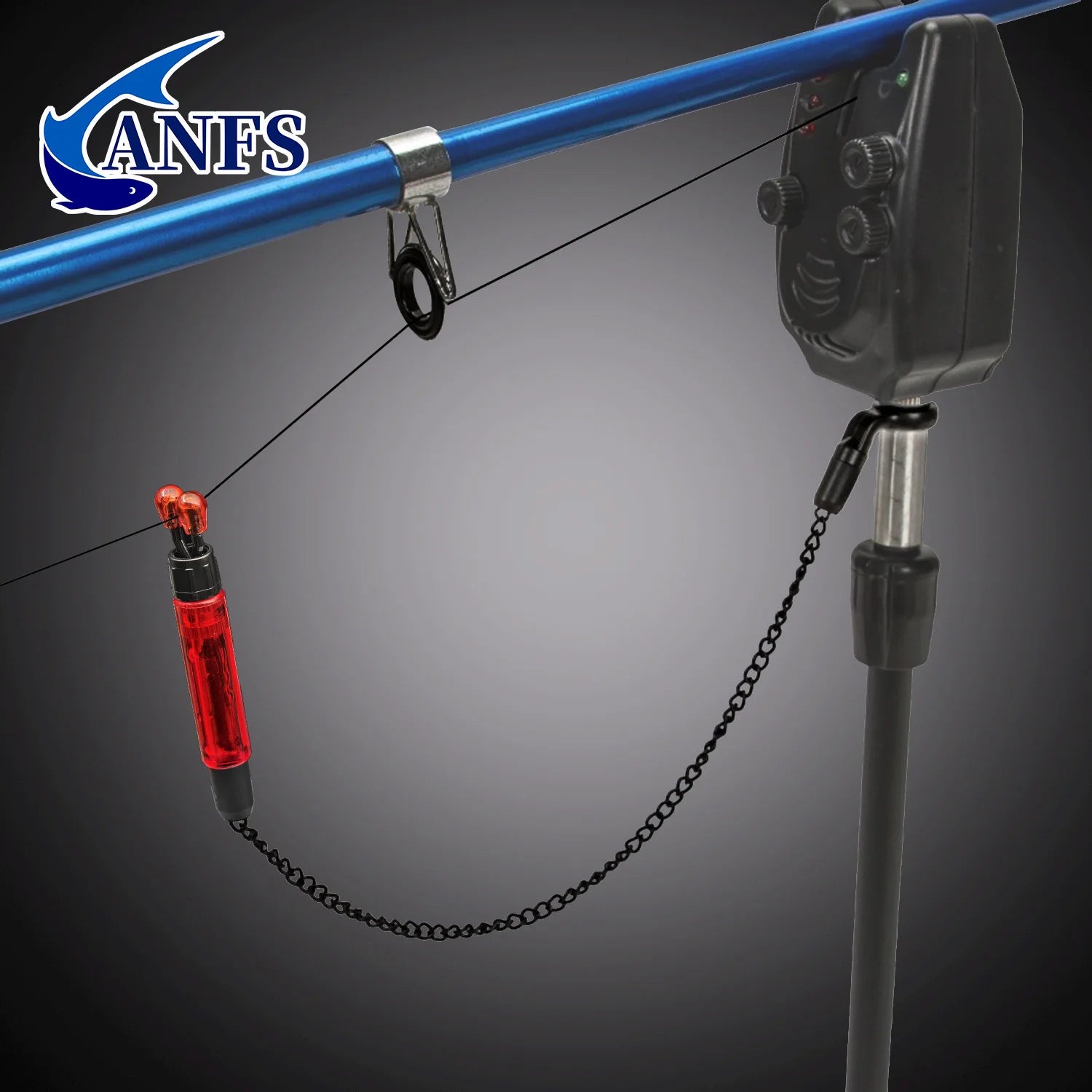 4pcs Carp Fishing Swingers Bobbins Set with Protective Box