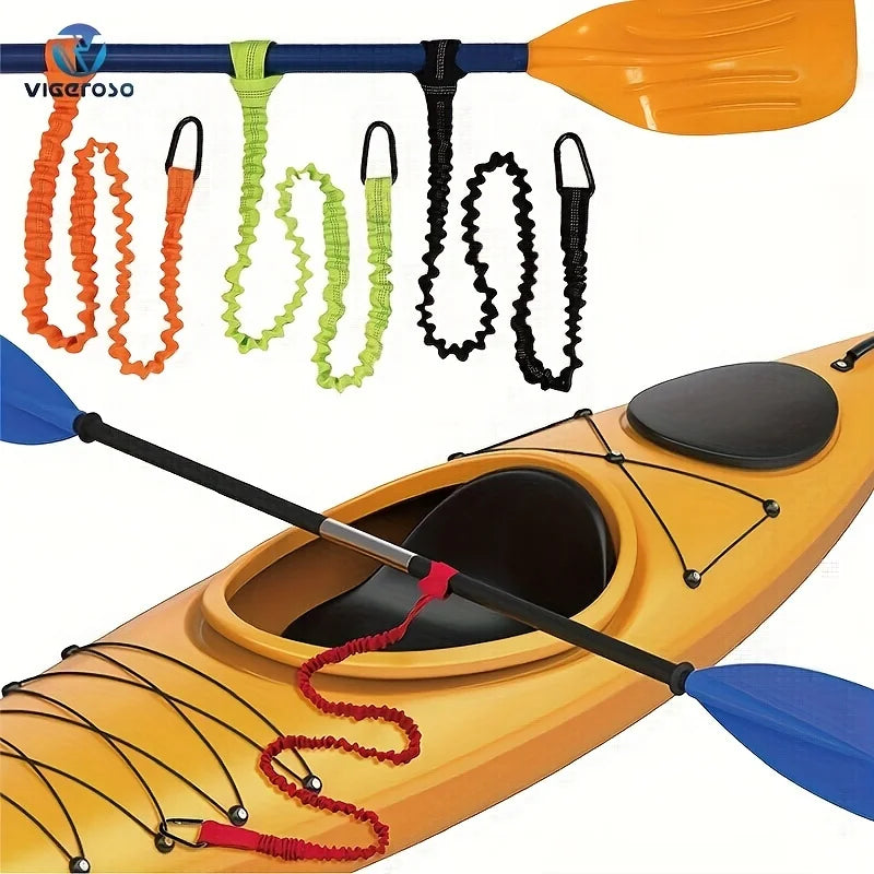1 bucată de pinteni reflectorizanți pentru paletă Kayak - cârlige de siguranță, cordoane cu spirală, funii anticădere - accesorii esențiale