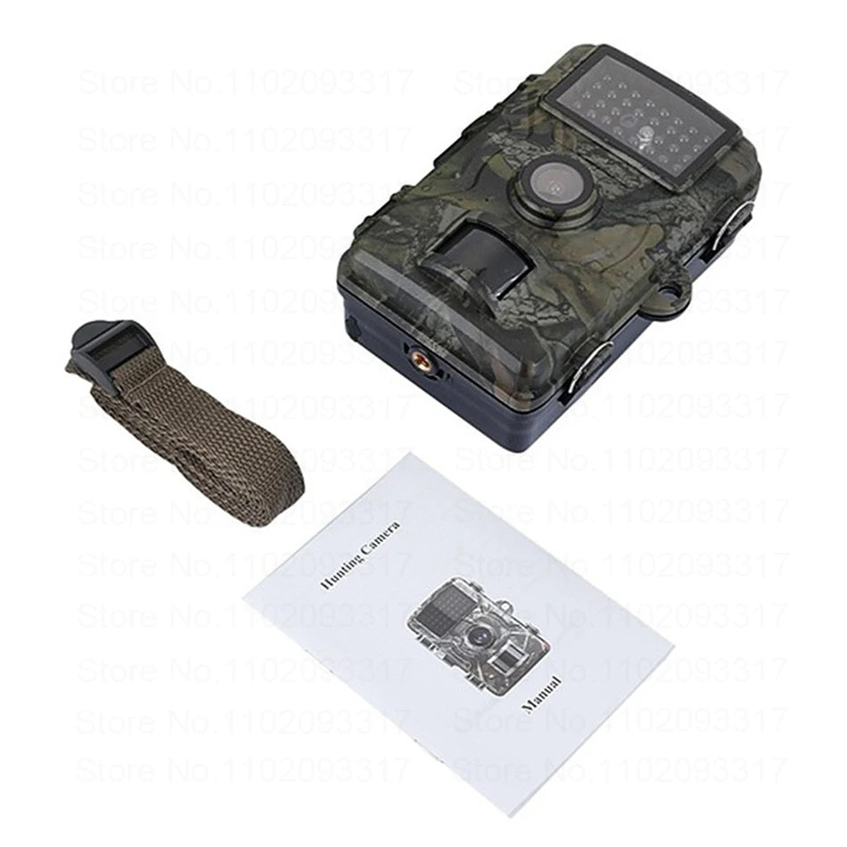 16MP 1080P Infrared Trail Camera for Wildlife Monitoring