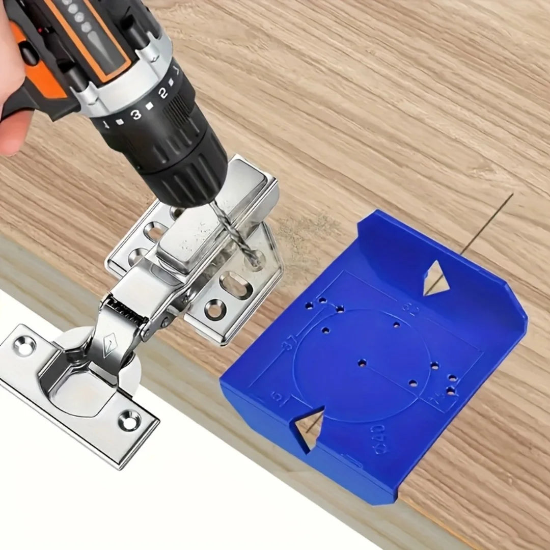 Two-Piece Cabinet Hinge Positioning Jig Set