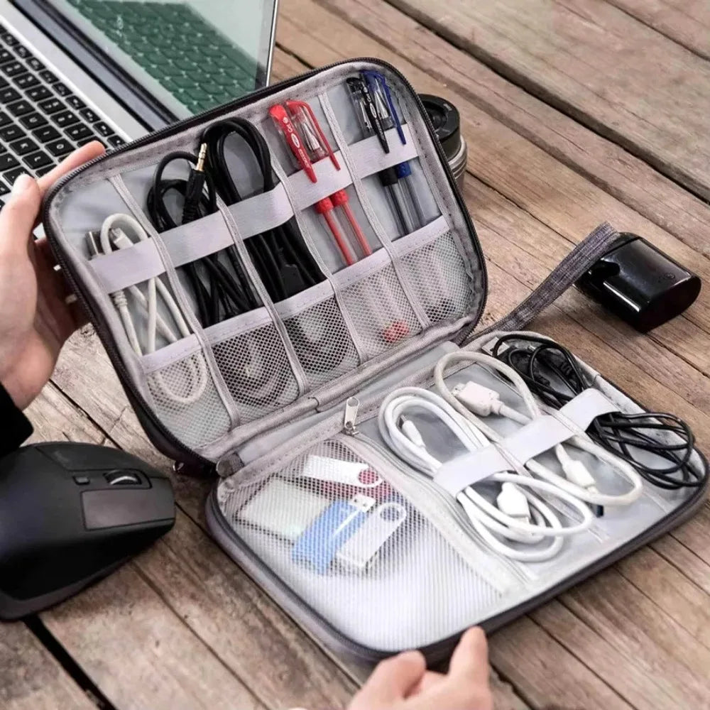 Zipped Cable and Accessories Organiser - 25cm