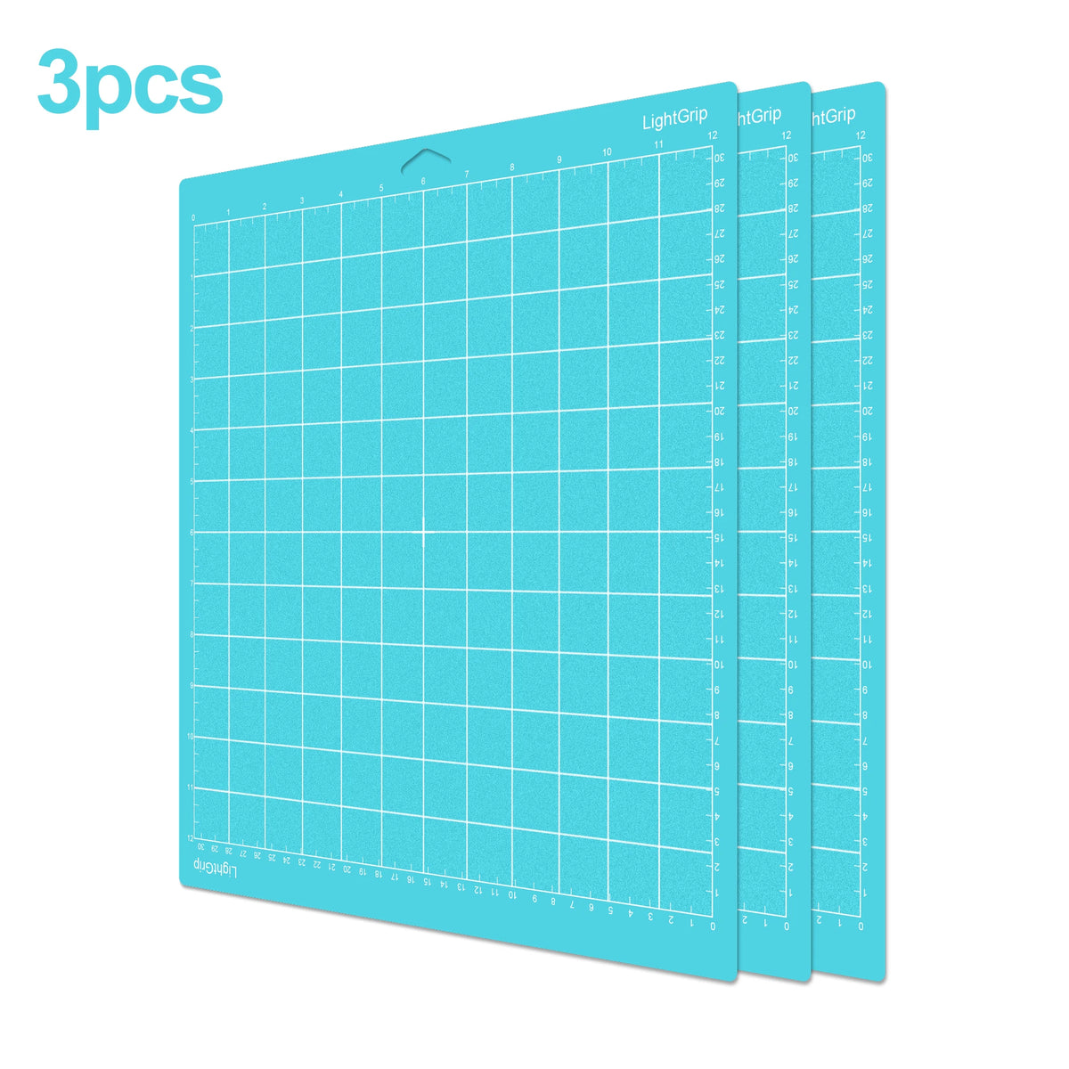 12-Inch Craft Cutting Mats, Grip Assortment Options