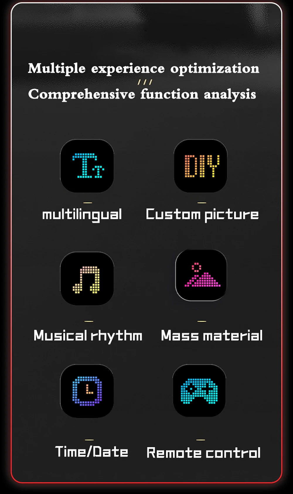 LED Matrix Pixel Panel Light Bluetooth App 5V USB Control Scrolling Advertising LED Car Sign Animation Programmable For Car Sho