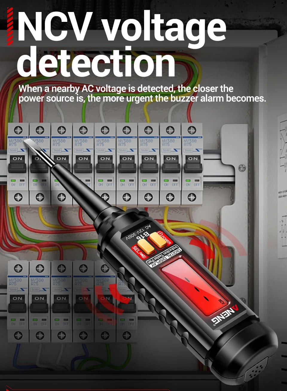 B16 Digital Voltage-Sensing Test Pen