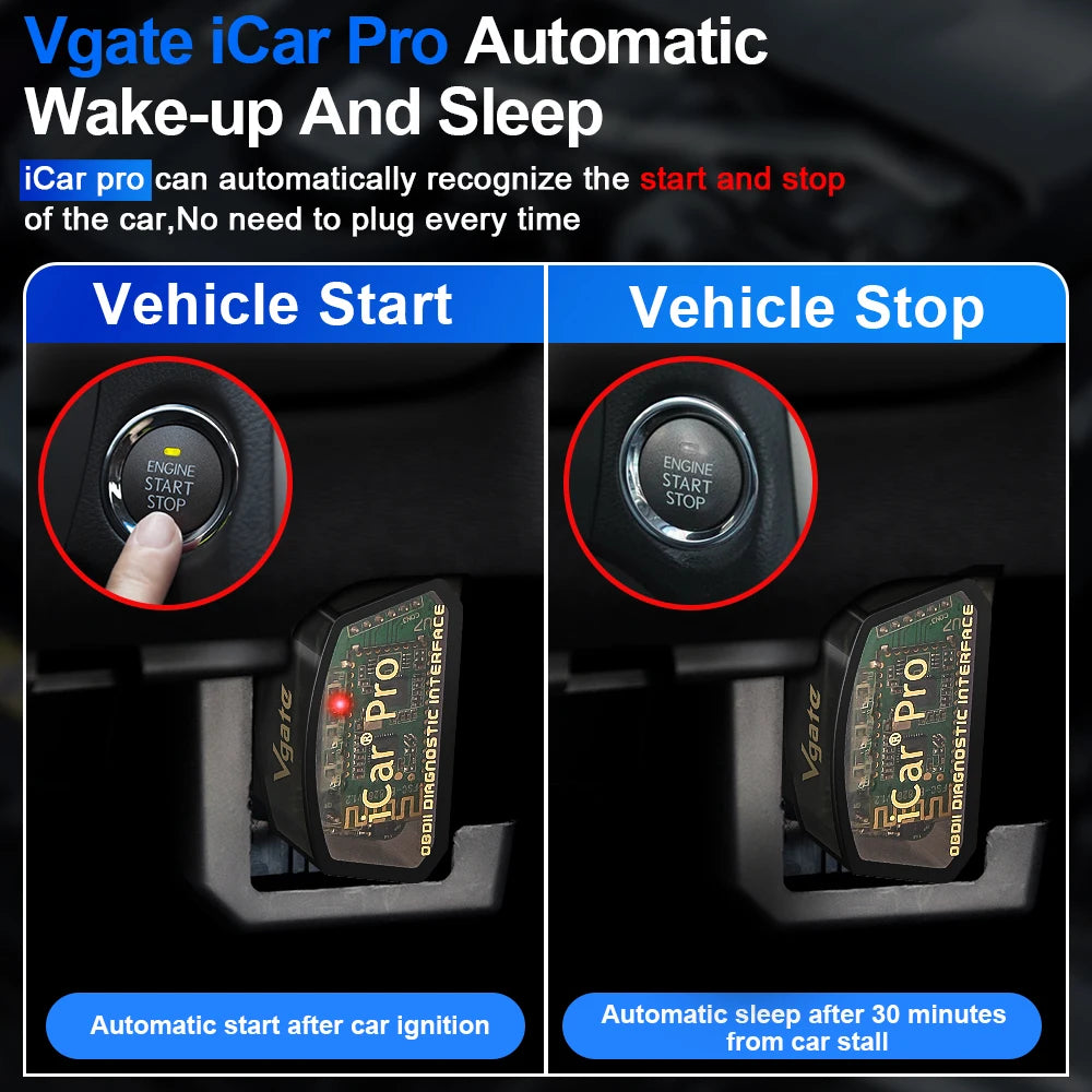 OBD2 Car Diagnostic Tool Bluetooth 4.0 WiFi