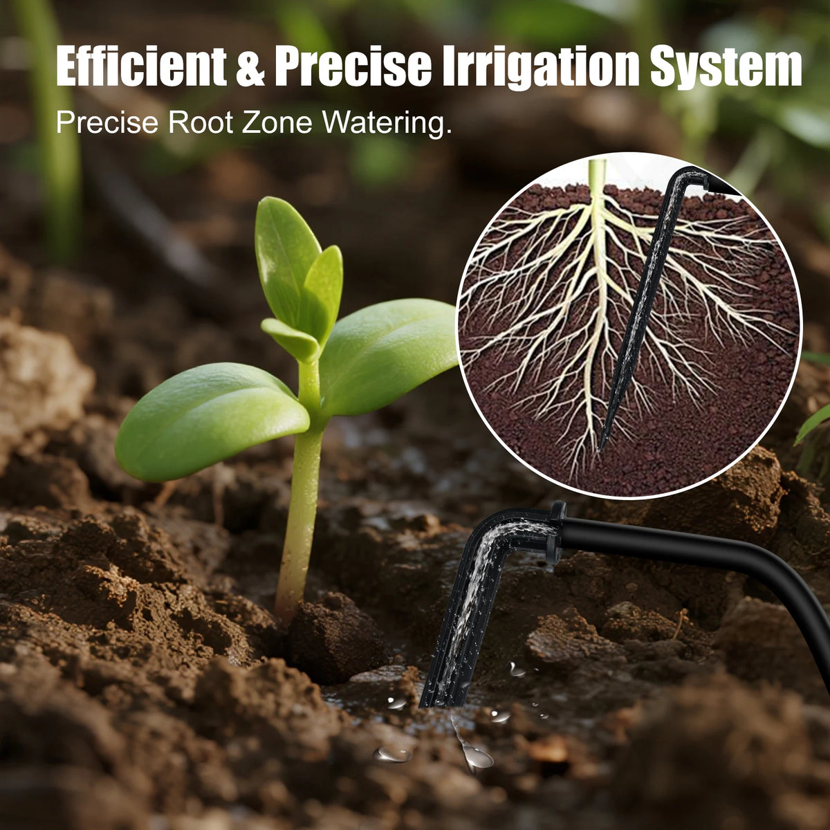 Solrdrip Irrigation Timer til automatisk plantevanding