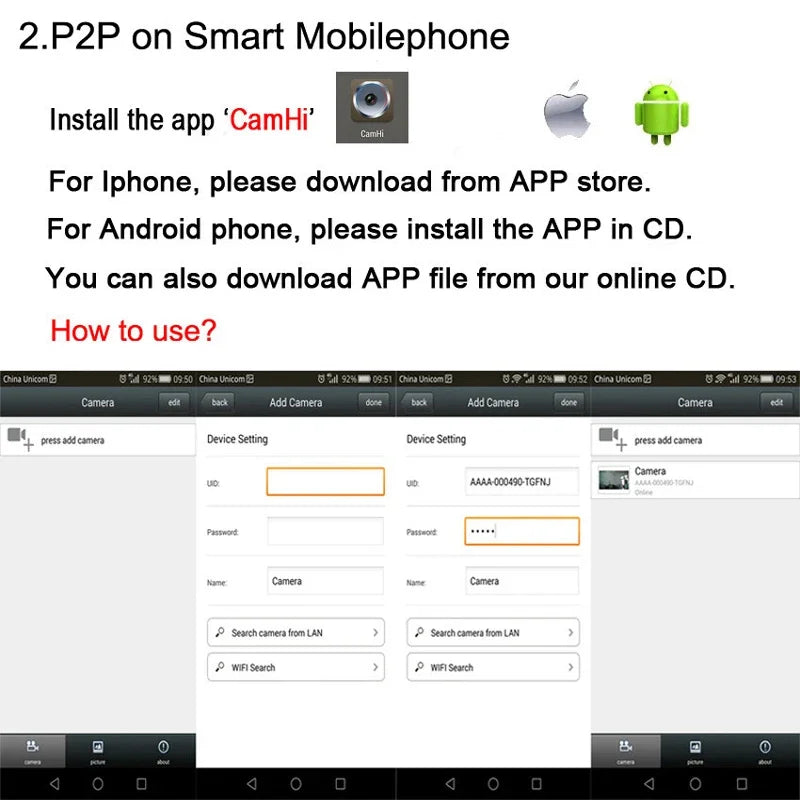 Mini WiFi IP bezpečnostná kamera s 5MP nahrávaním