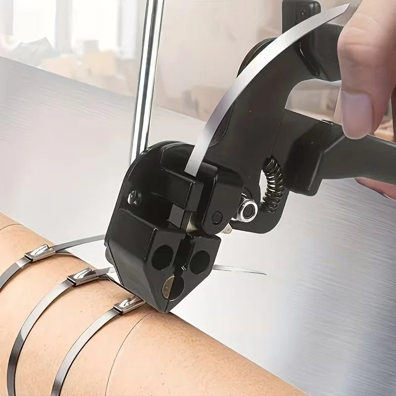 Stainless-Steel Cable Tie Tensioning and Cutting Tool