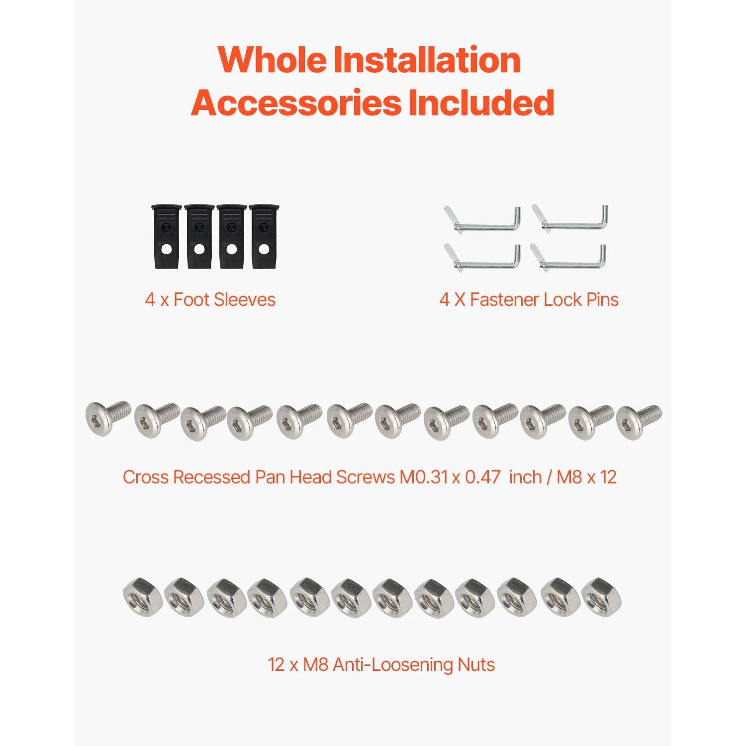 6ft Scaffolding Safety Guardrail System with Carbon Steel Frame