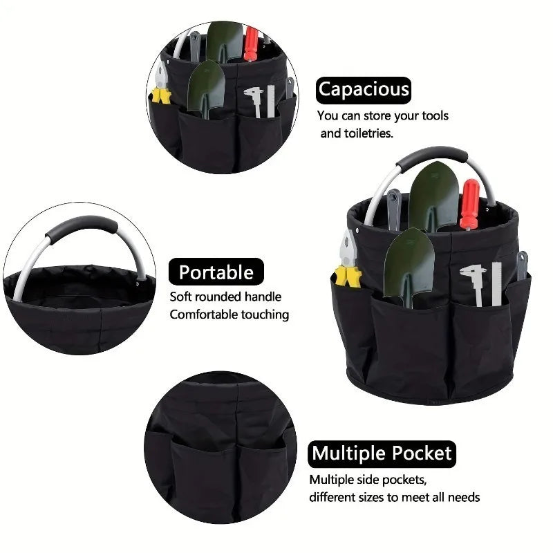 Oxford Fabric Tool Organiser Bag with 6 Compartments