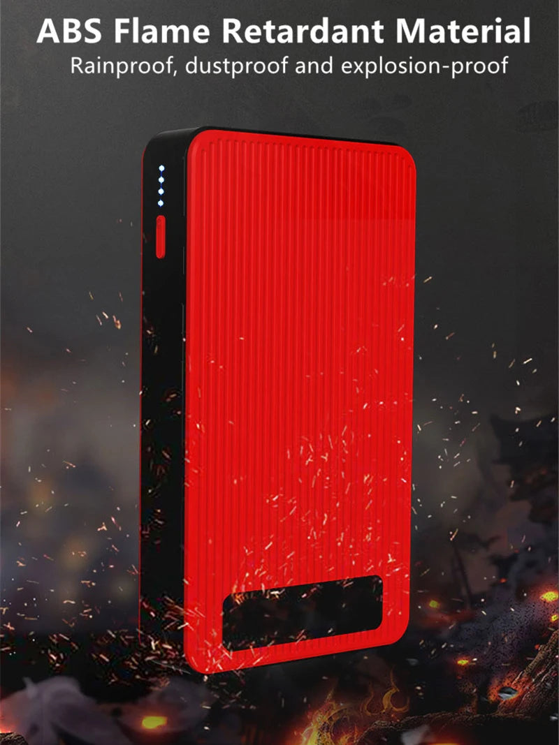 Avviatore portatile per batteria auto 1200A e power bank