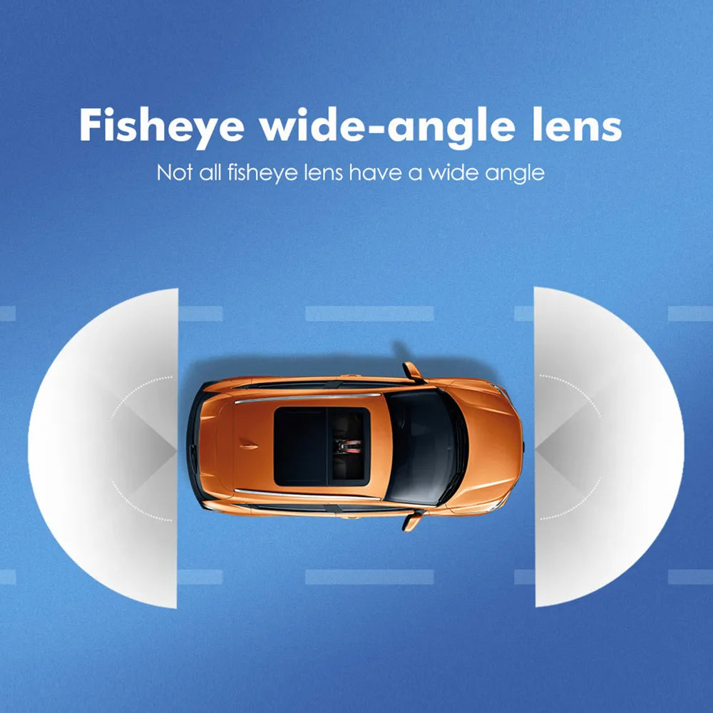 Wide-Angle AHD/CVBS Vehicle Camera
