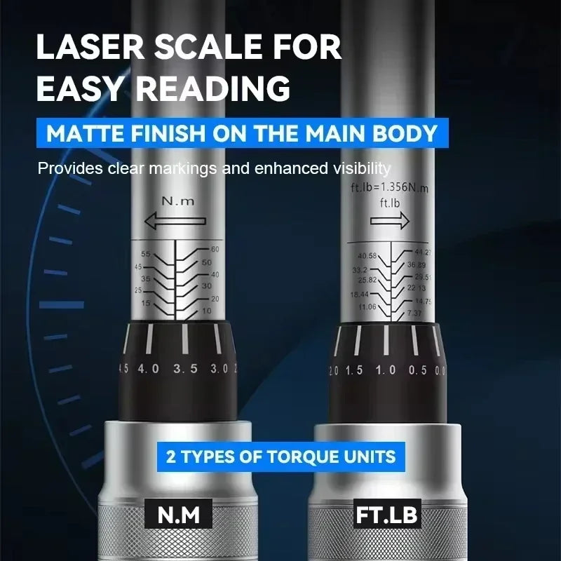 Adjustable Torque Wrench - Range Options