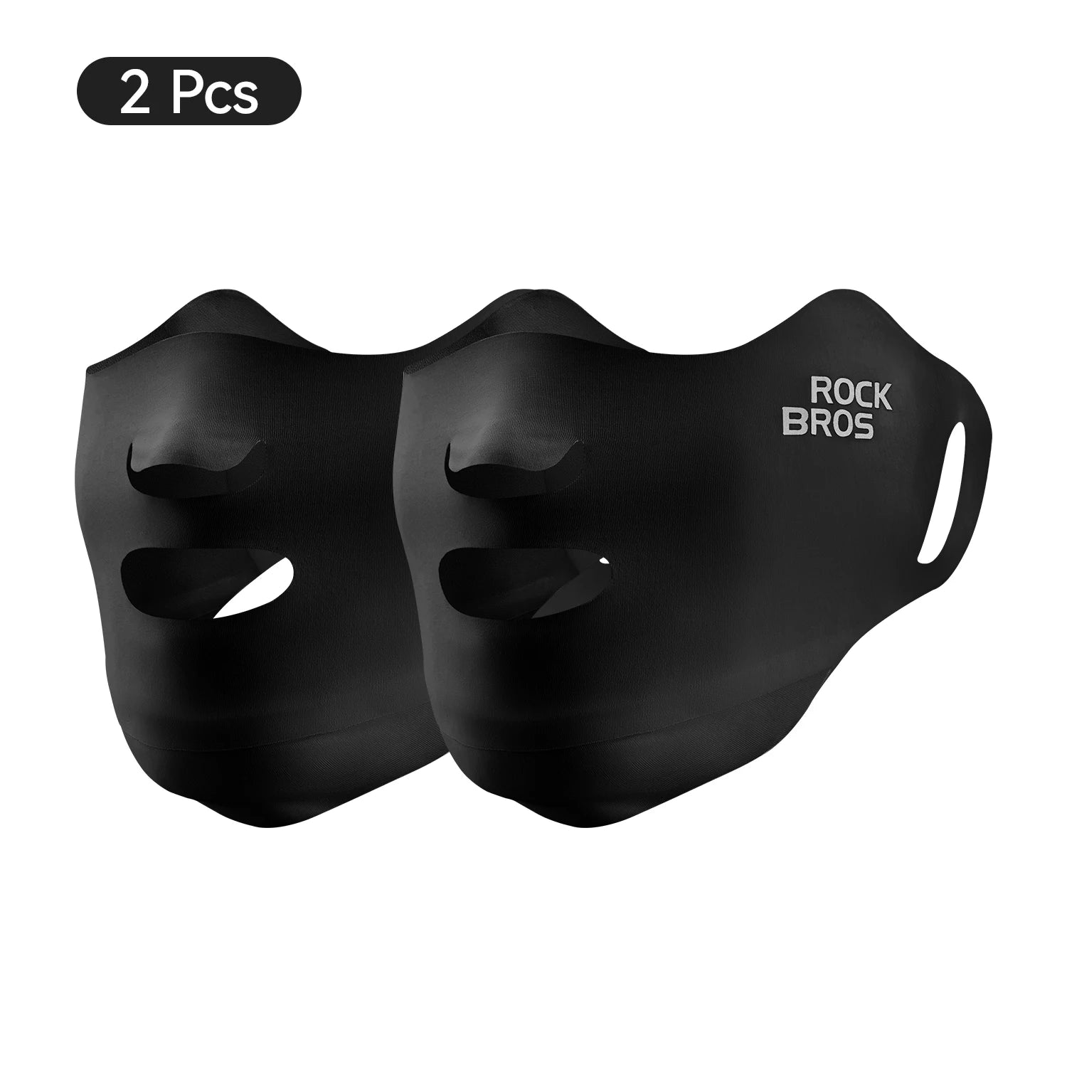 UPF50+ Ice Silk Cycling Face Mask for Sun Protection