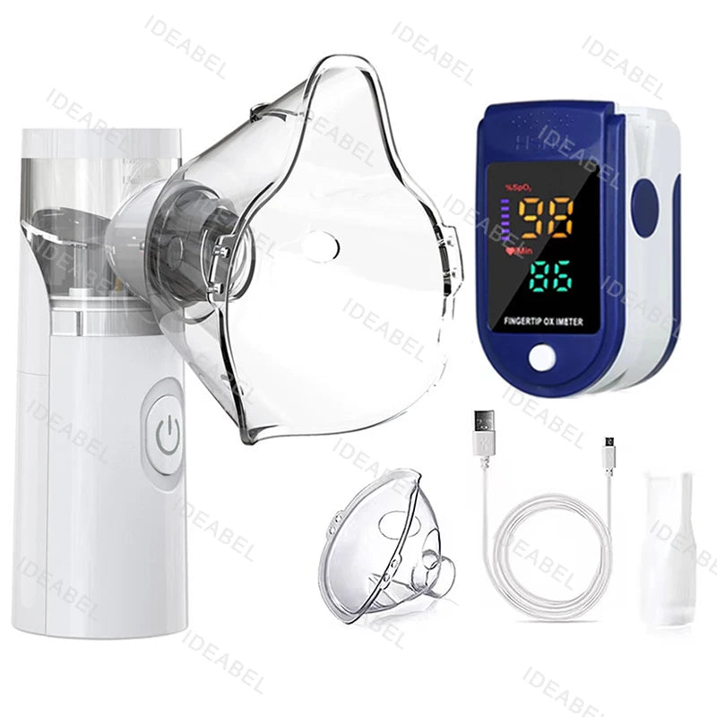 Przenośny nebulizator siatkowy z kubkiem 15 ml