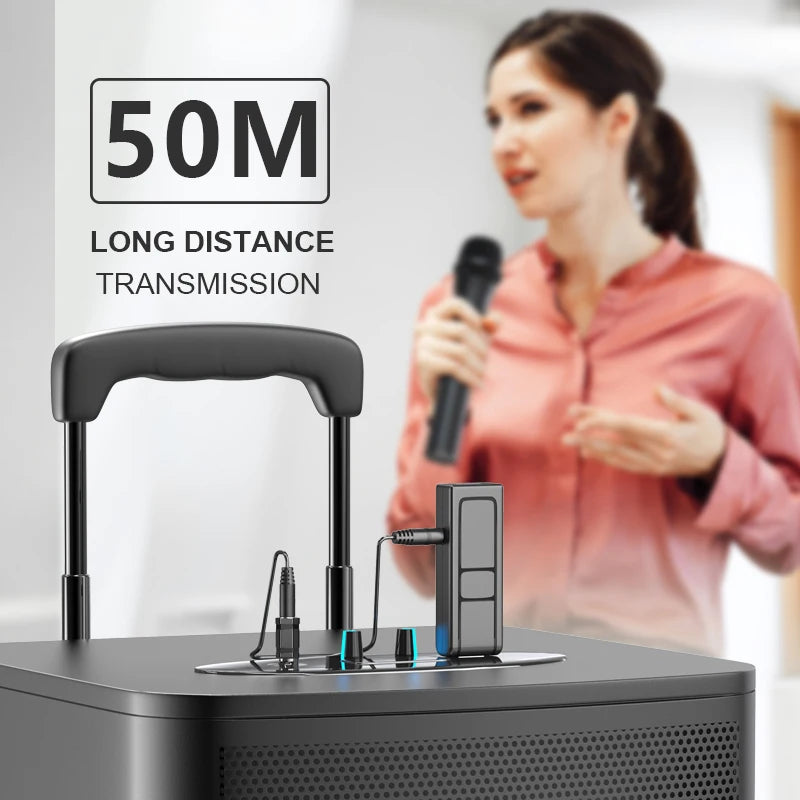 Kit de micrófono karaoke inalámbrico de mano