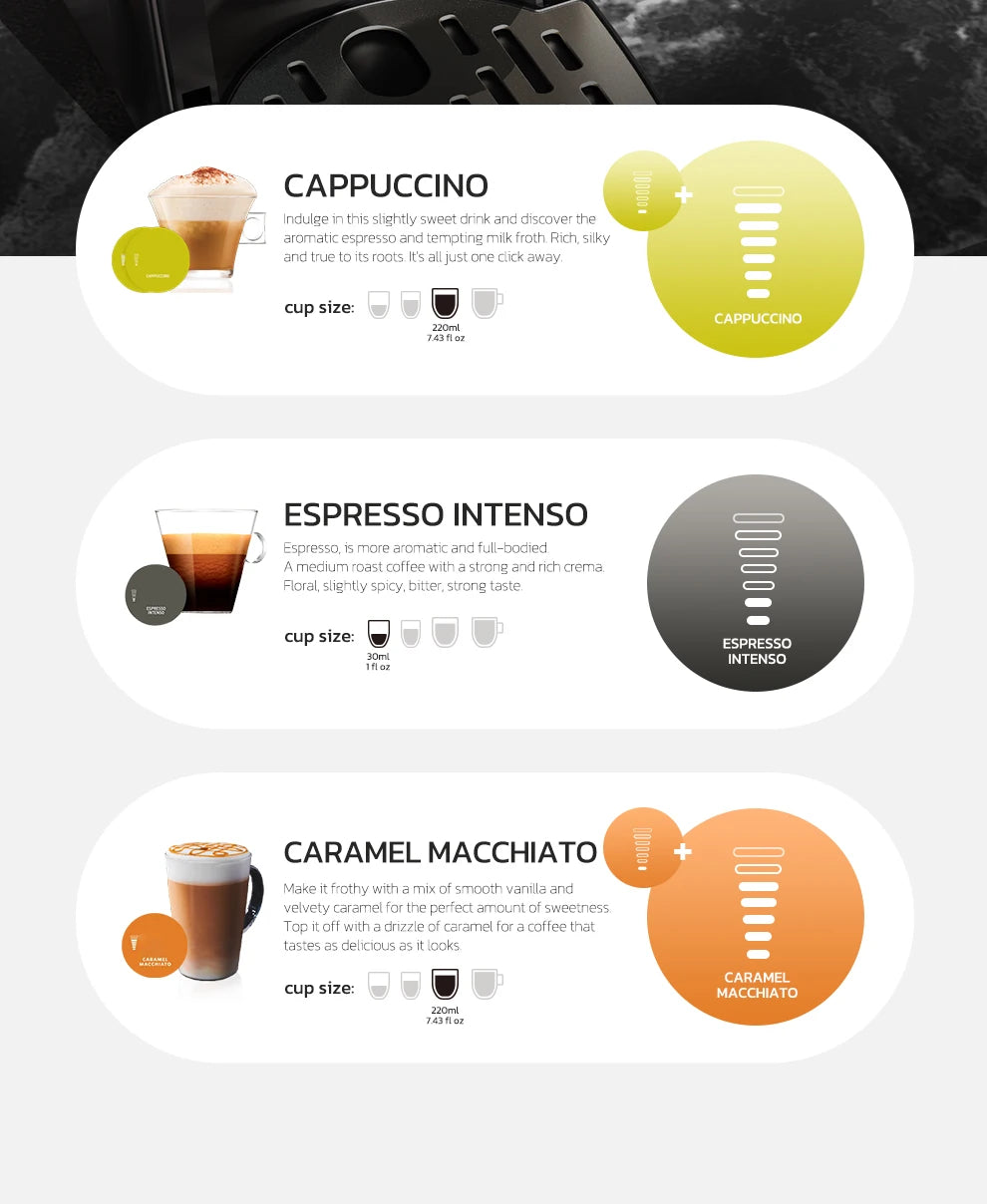 HiBREW 6‑in‑1 Capsule Coffee Machine for Hot & Cold Espresso