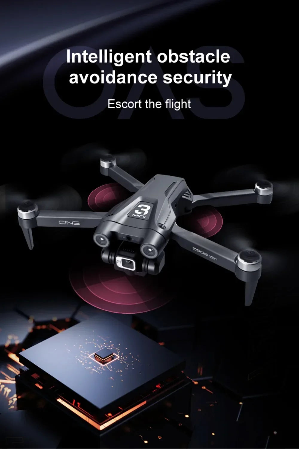 Xiaomi Mijia Z908 Pro /MAX 8K Drone ESC Professional 4K Dron Optical Flow Localization 3sided Obstacle Avoidance Quadcopter Toys - Spy-shop.com