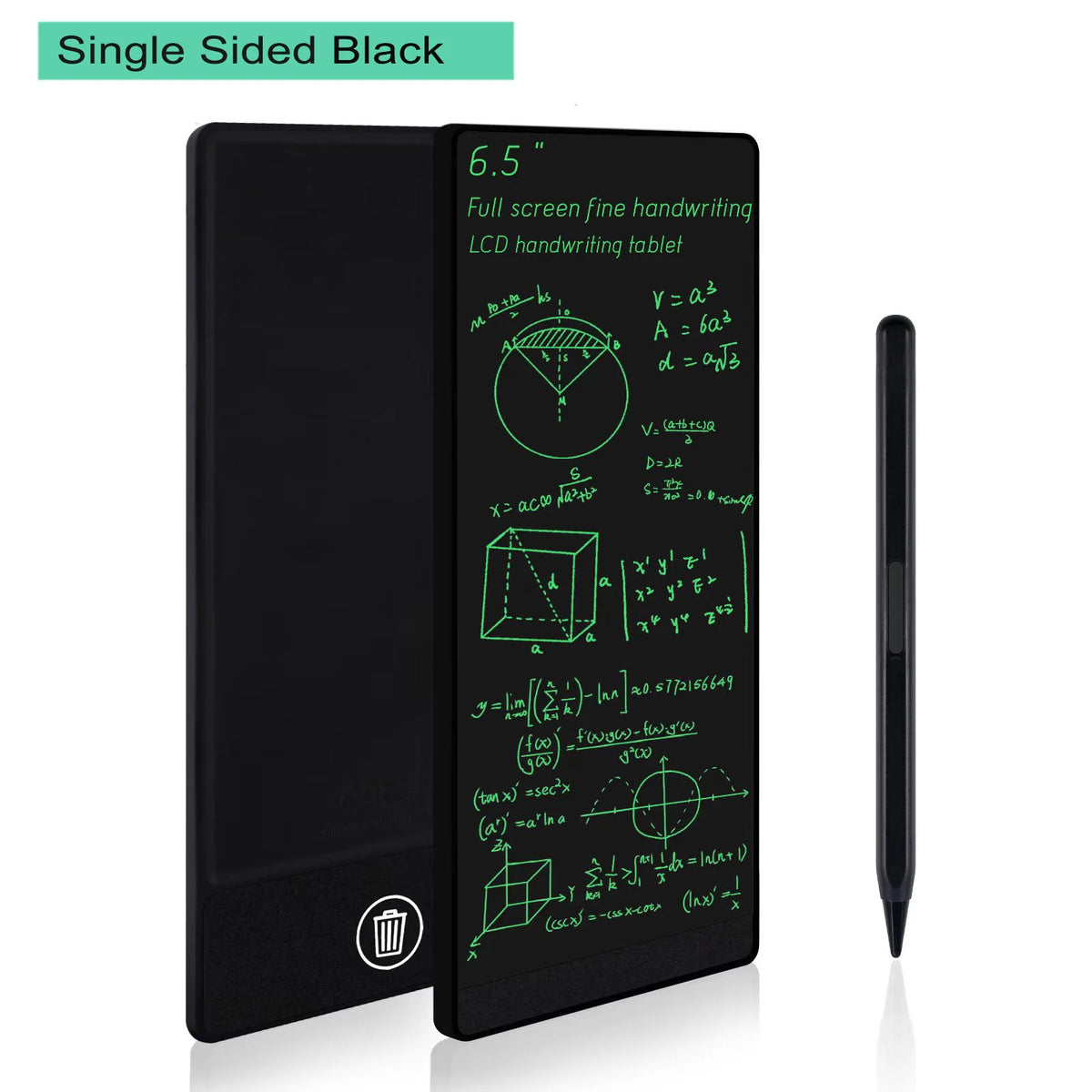 Tabletă de scris LCD de 6,5 inchi - Opțiuni de stil