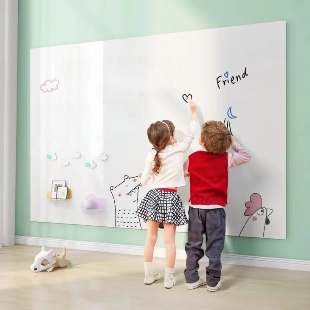 Static-Cling Whiteboard Sheet, 45/60cm × 2m