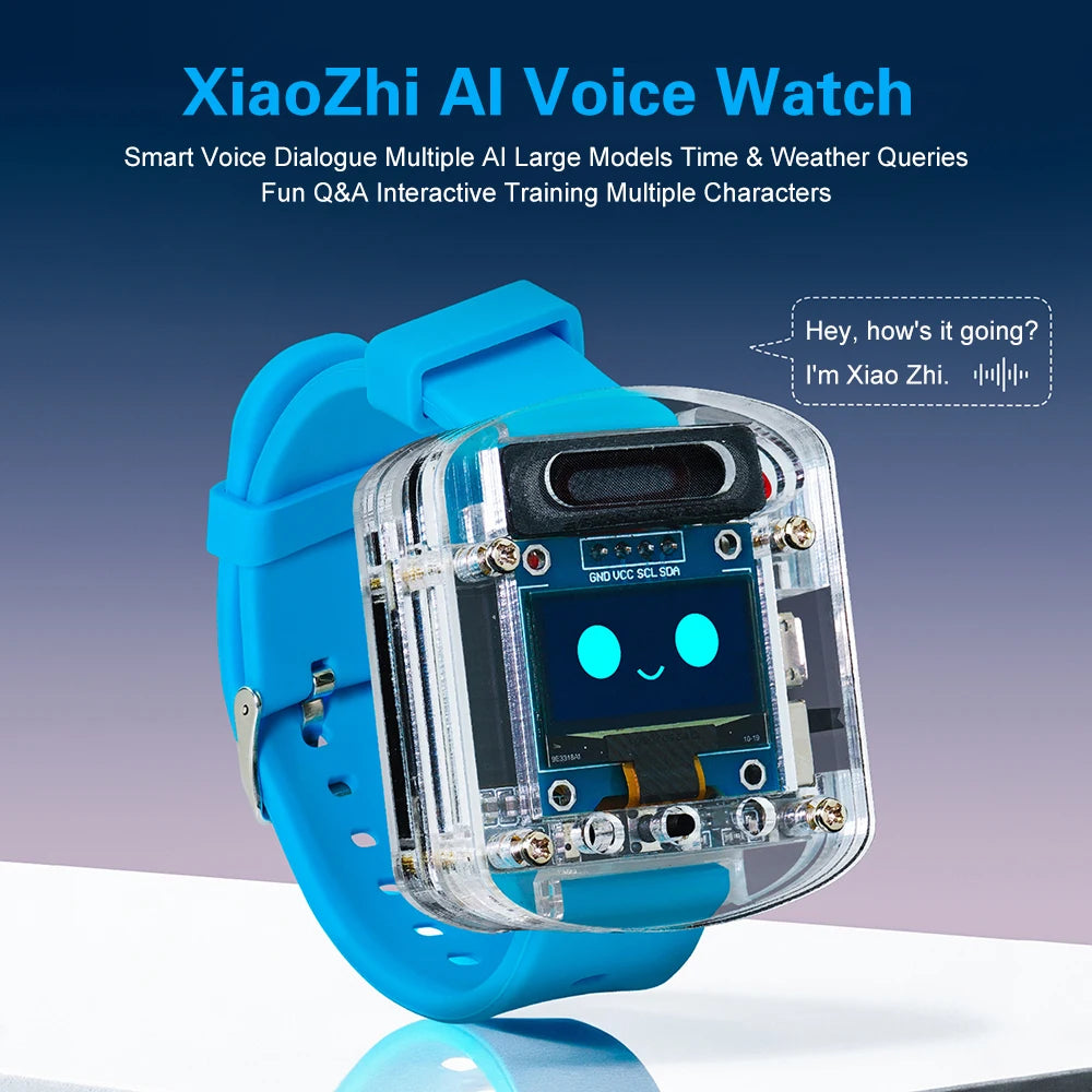 ESP32-S3 Voice Watch DIY Kit - OLED Display