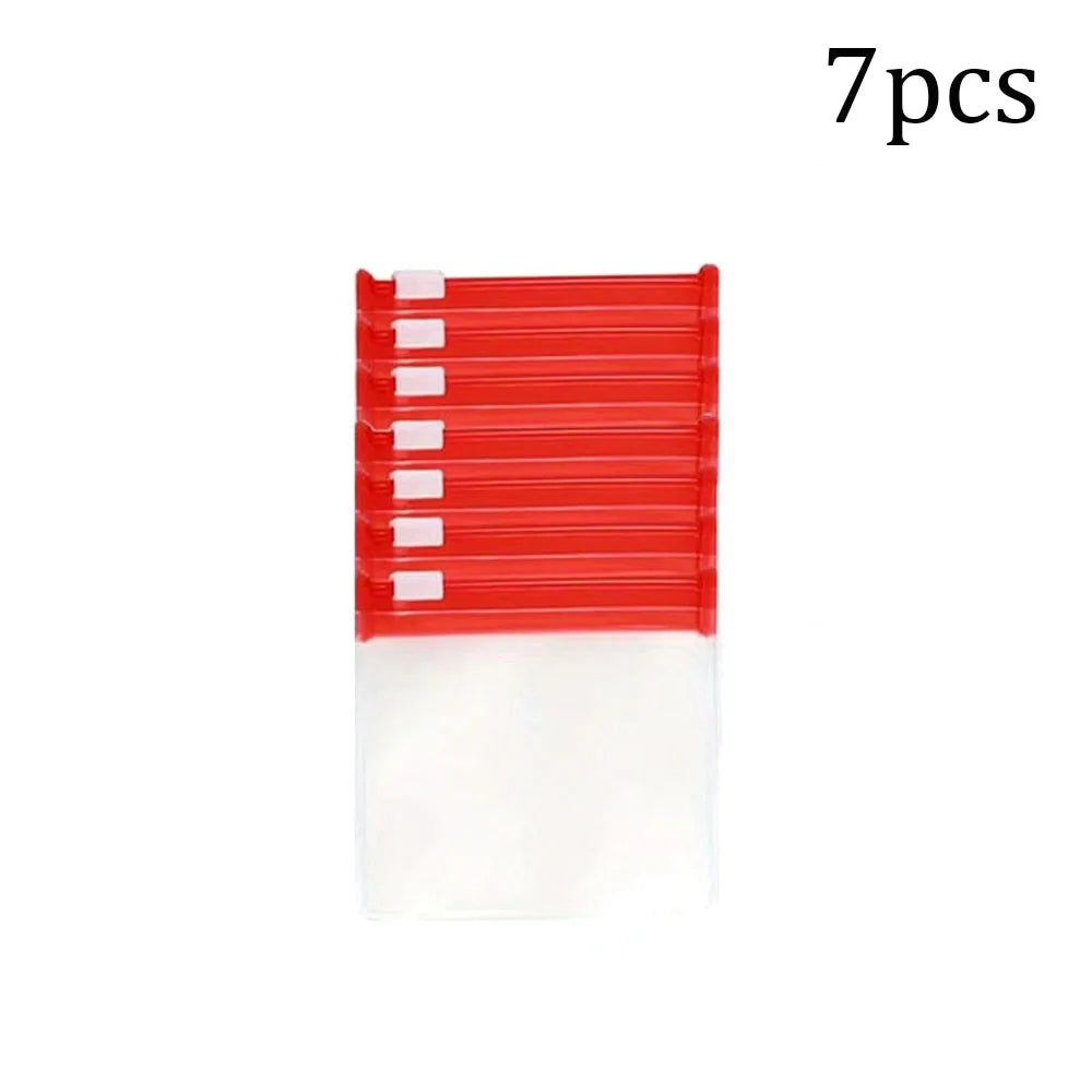 Opätovne použiteľné vrecká na tabletky na zips - sada 7 ks