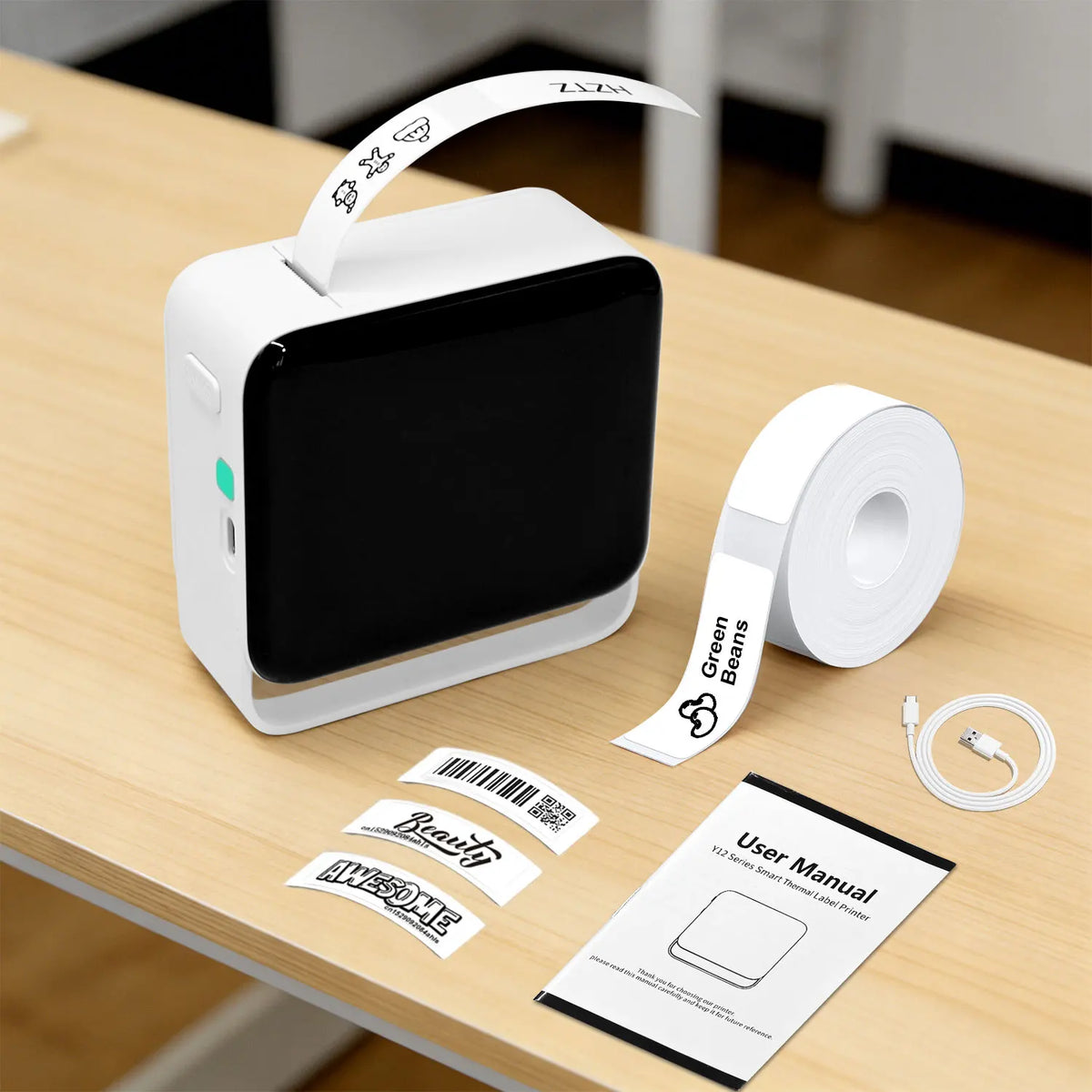 Y12 Wireless Thermal Label Printer