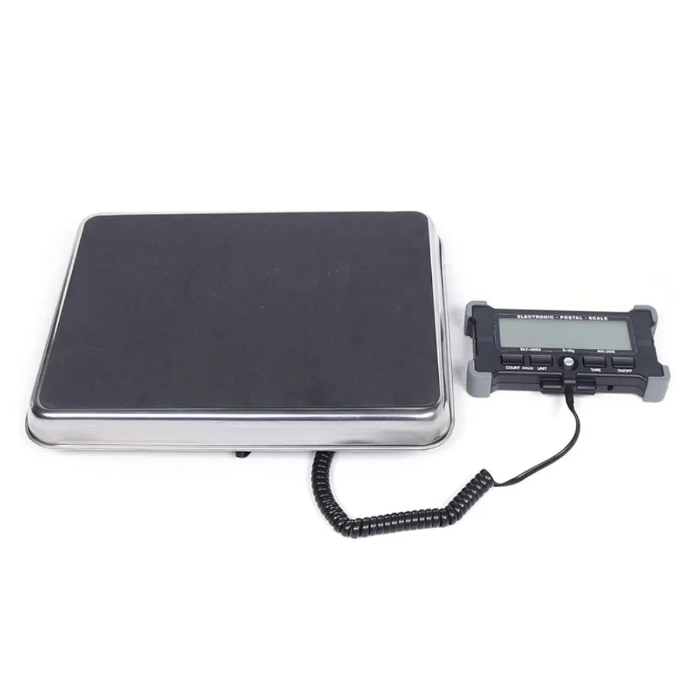 440lb Digital Shipping Scale with Stainless Steel Platform