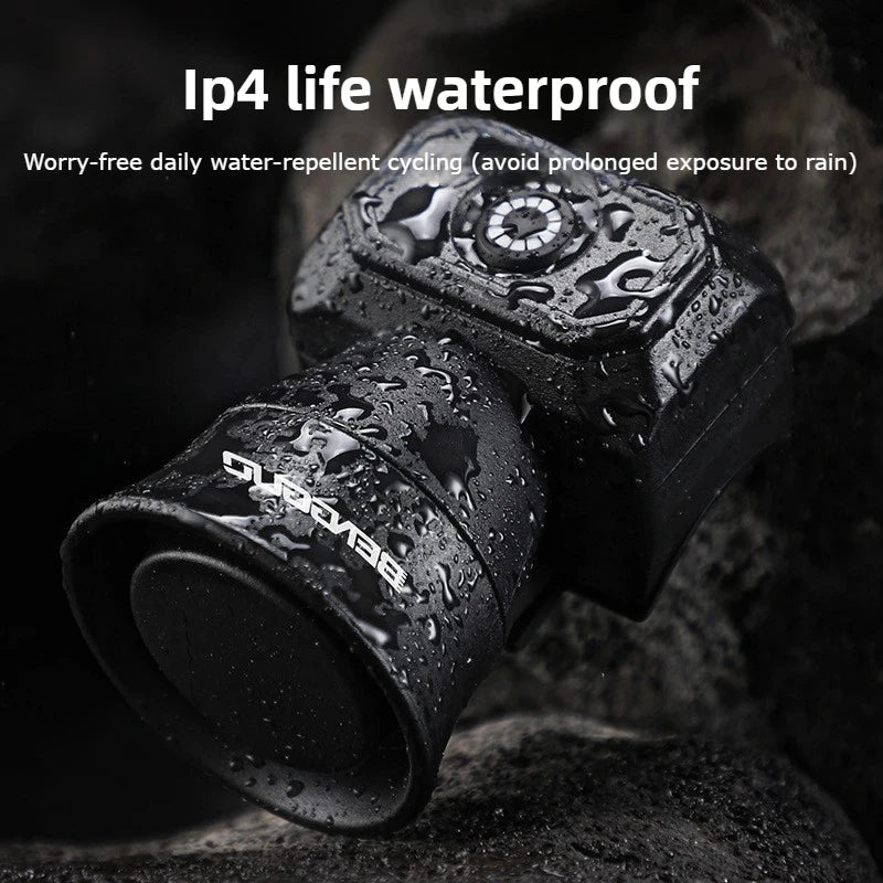 Bicycle Horn Mountain Bike Mini USB Charging Waterproof Electronic Bike Bell Riding Equipment Children's Scooter Accessories