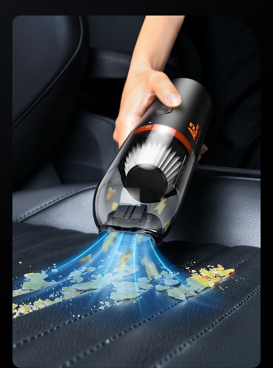 6000Pa Cordless Handheld Vacuum for Car & Home Cleaning