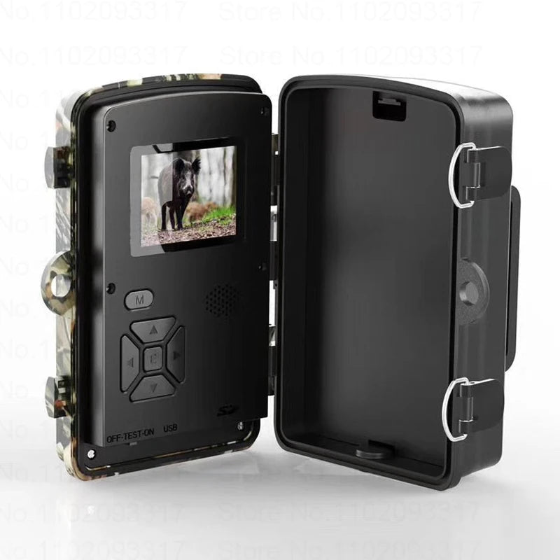 16MP 1080P Infrared Trail Camera for Wildlife Monitoring