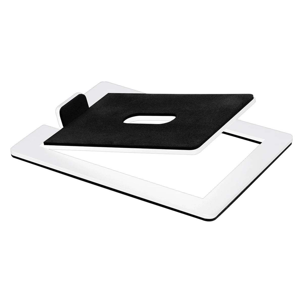 Speaker Stand for Enhanced Stereo Sound and Shock Absorption, Speaker Base for Laptop Speaker Support or Desktop Speaker Bracket