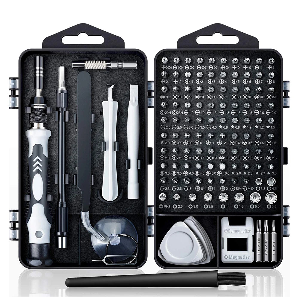 Screwdriver Set Magnetic Torx Phillips Screw Bit Kit WOZOBUY With Electrical Driver Remover Wrench Repair Phone PC Tools